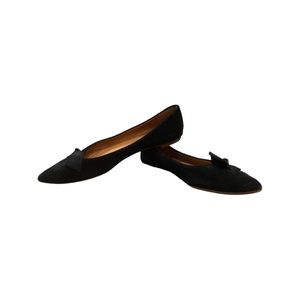 Madewell Shoes | Madewell velvet bow flats | sz 10